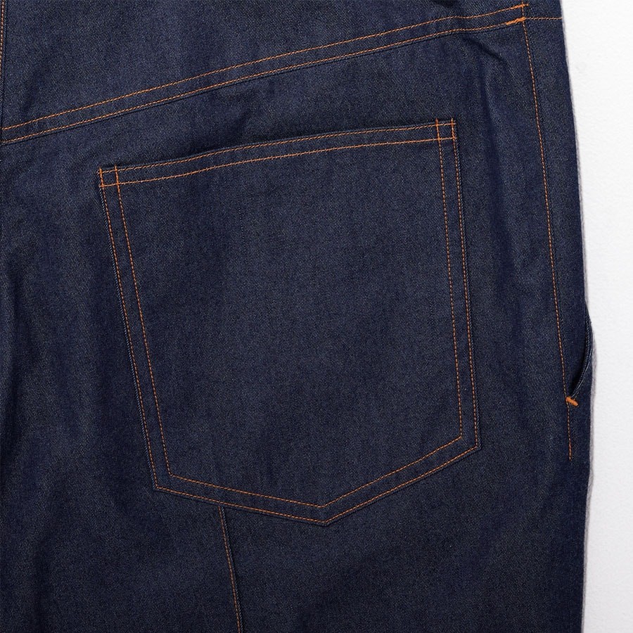 IHNN デニム　センタープレス　スーピマコットン - Slide:6