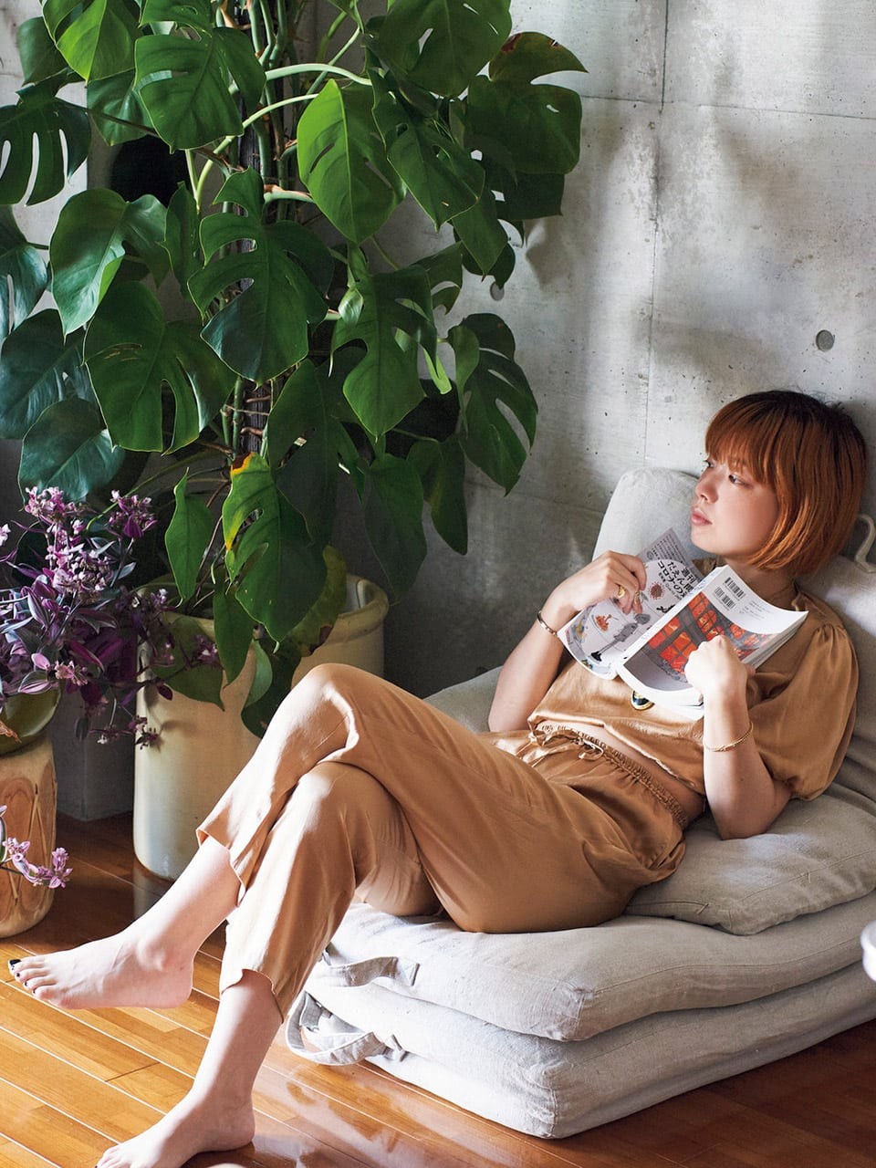 eri 部屋　リネンクッション　リベコ