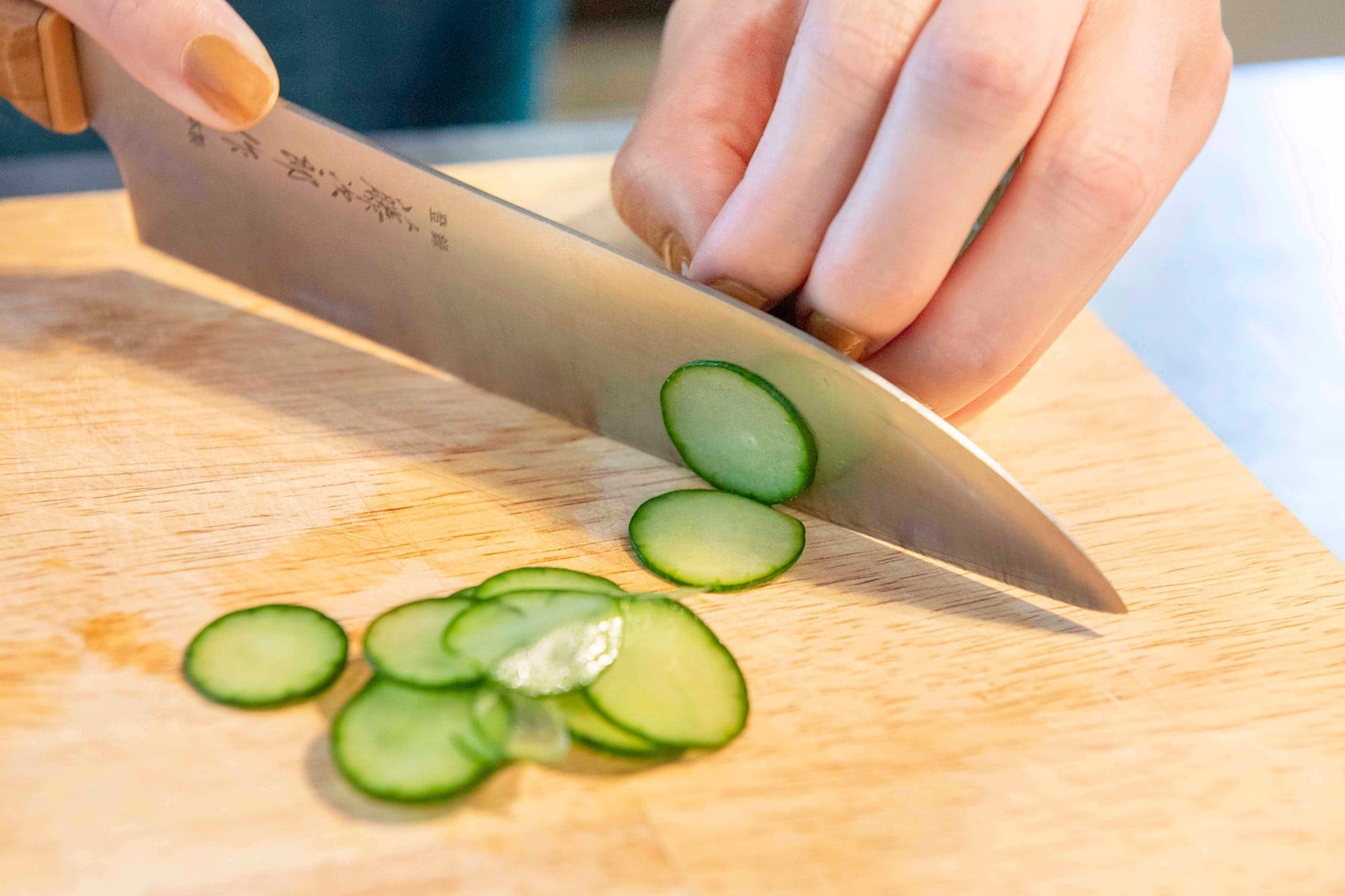 きゅうりの輪切り - Slide:1