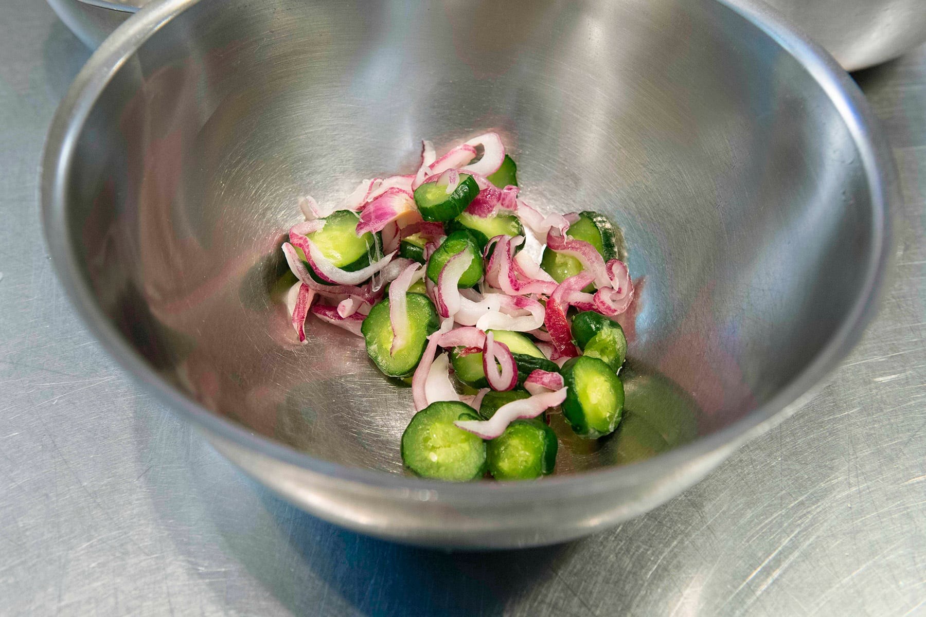 紫玉ねぎときゅうり - Slide:2