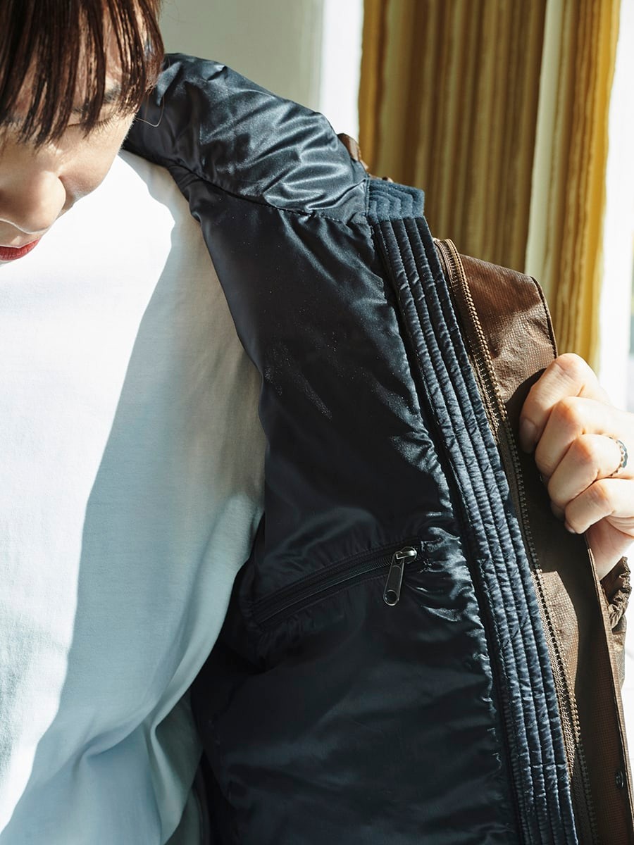 篠崎恵美　エデンワークス　ザ・ノース・フェイス　ジャケット - Slide:6