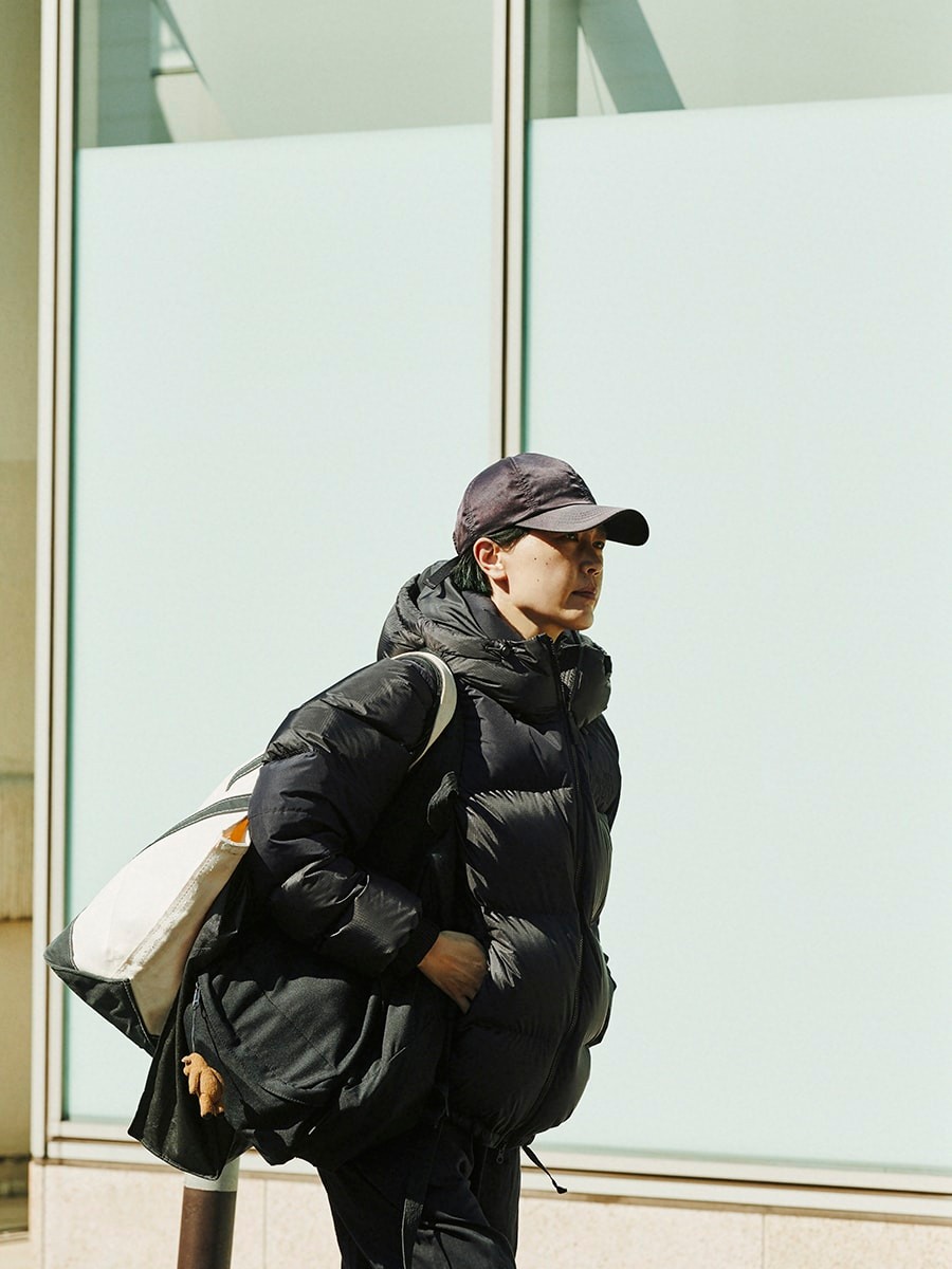 スタイリスト　田中美和子　ザ・ノース・フェイス　ダウンジャケット