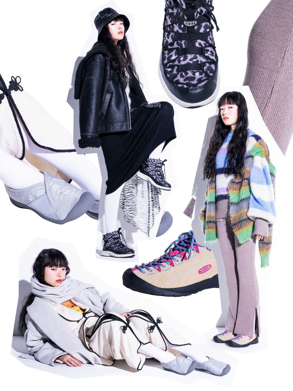 キーンのスニーカー