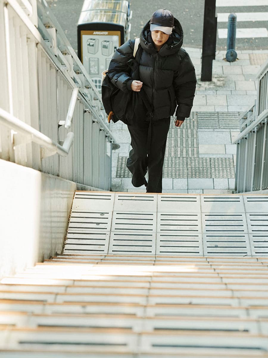 スタイリスト　田中美和子　ザ・ノース・フェイス　ダウンジャケット - Slide:5