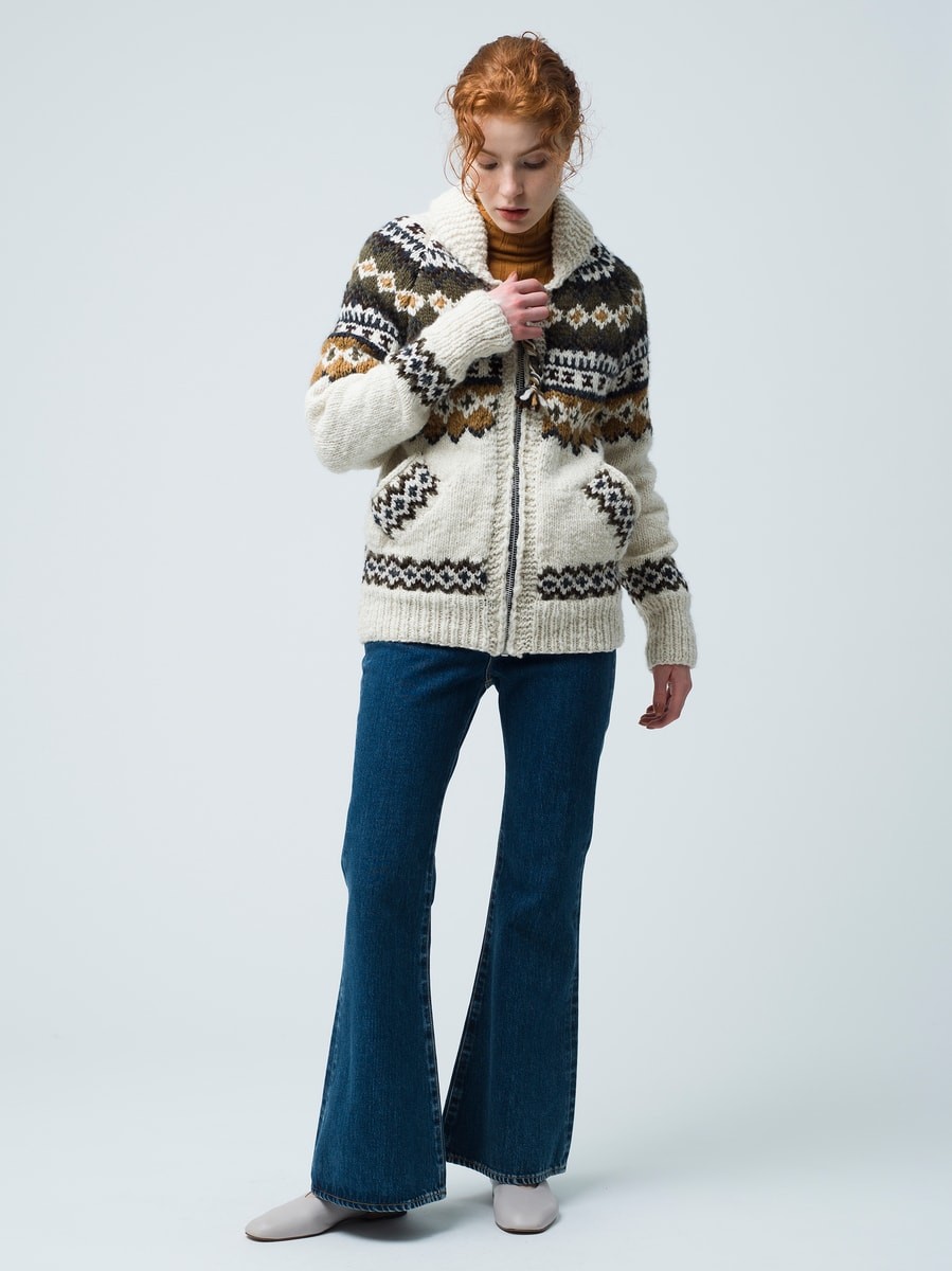 RHCロンハーマン、ニット、チャムラ、フェアアイル柄 - Slide:2