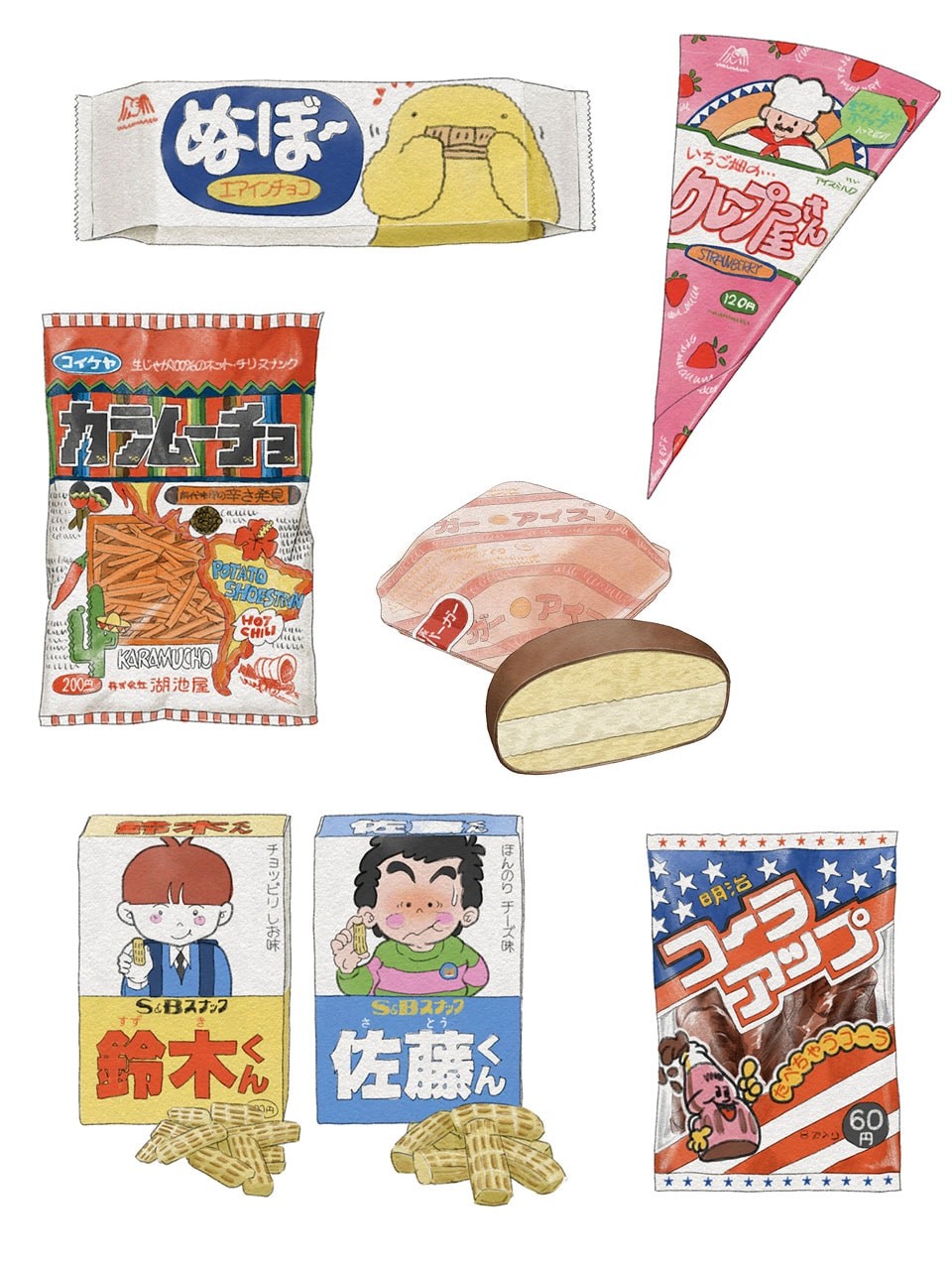 80年代に流行ったもの　お菓子