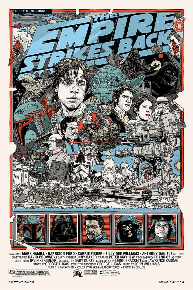 『スター・ウォーズ 帝国の逆襲』｜MONDO 映画ポスターアートの最前線ポスターアートの最前線