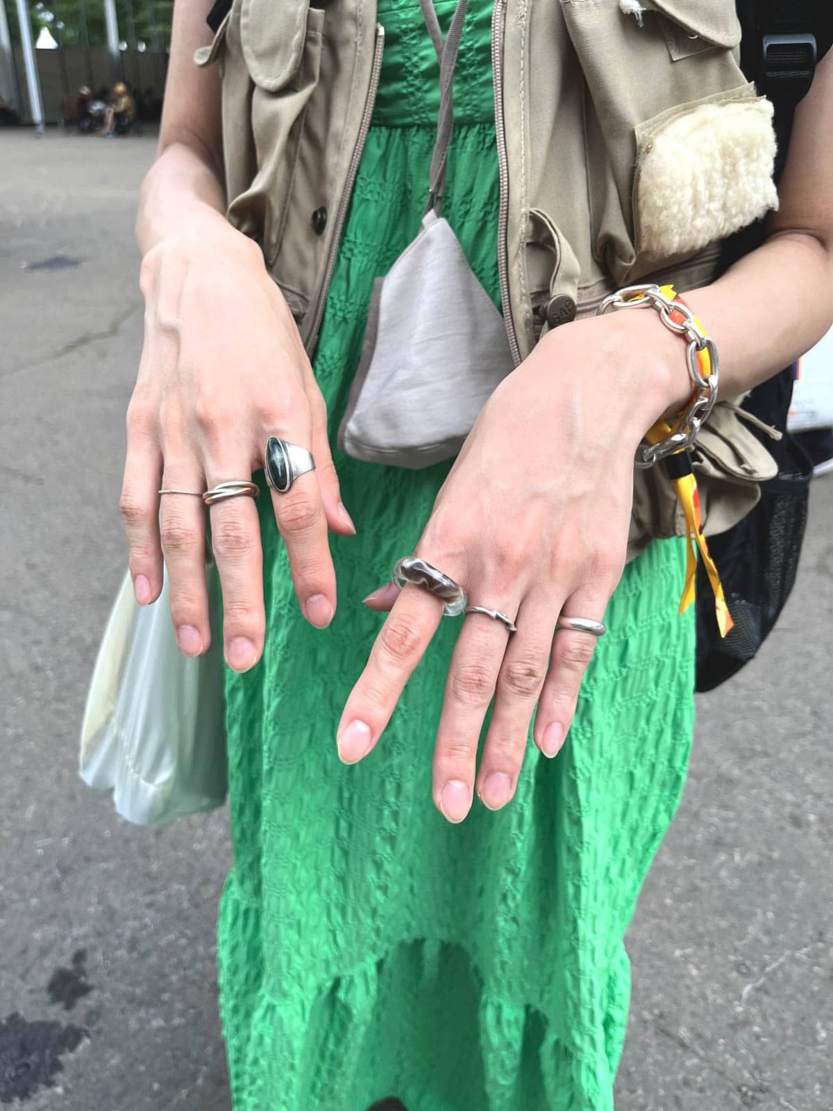 フジロック・フェスティバルでスタイルハント！vol.1 メッシュ素材＆ベストが新定番に？ - Slide:3