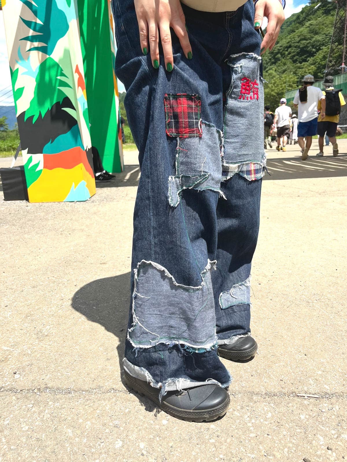 フジロック・フェスティバルでスタイルハント！vol.1 メッシュ素材＆ベストが新定番に？ - Slide:3