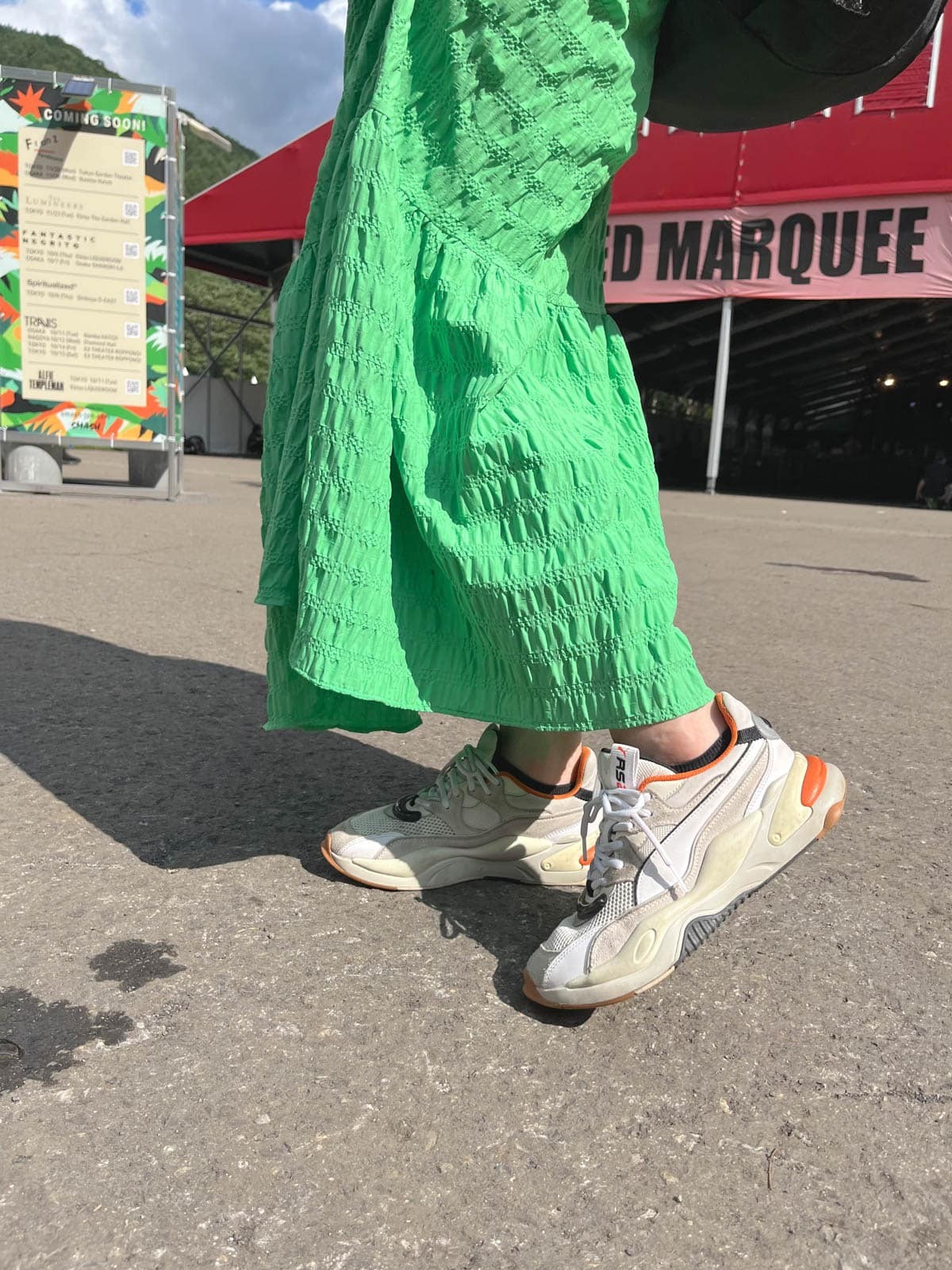 フジロック・フェスティバルでスタイルハント！vol.1 メッシュ素材＆ベストが新定番に？ - Slide:2