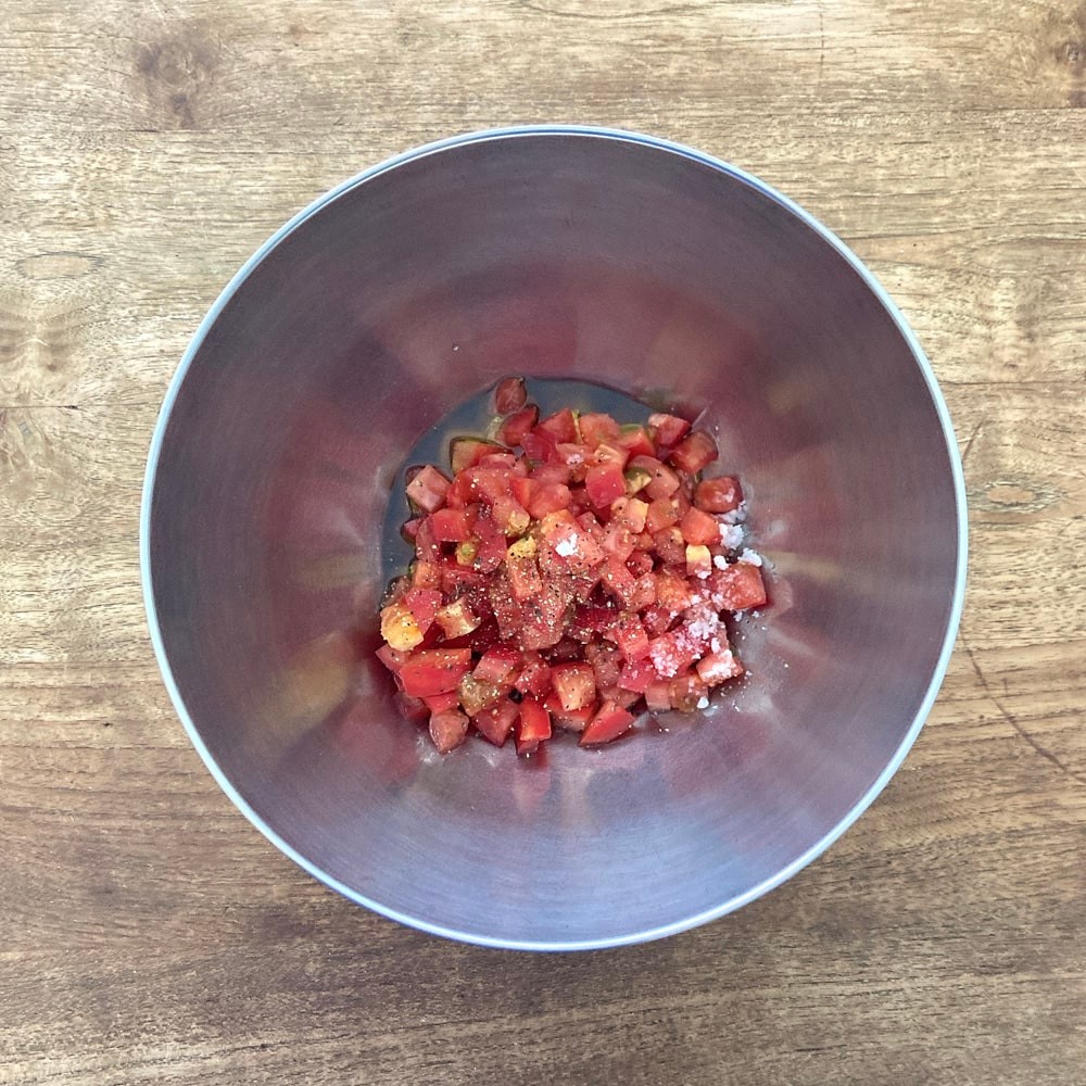 となりの5分メシ ひんやりトマトの冷製パスタ - Slide:2