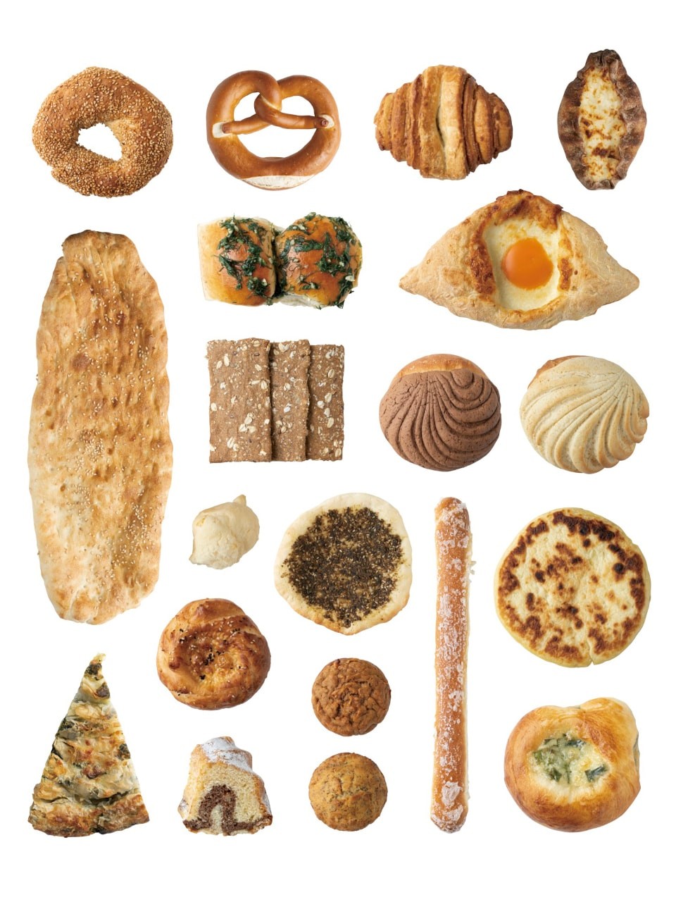 恵比寿「世界のパン『パダリア』」のパン