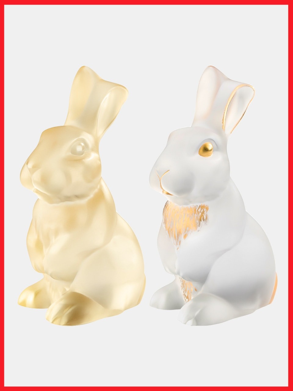 うさぎ ラリック〉から来年の干支・うさぎのオブジェが発売。世界188点の限定