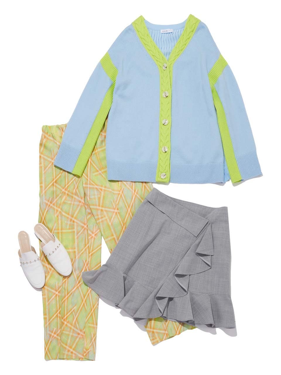 ADEAMのカーディガン