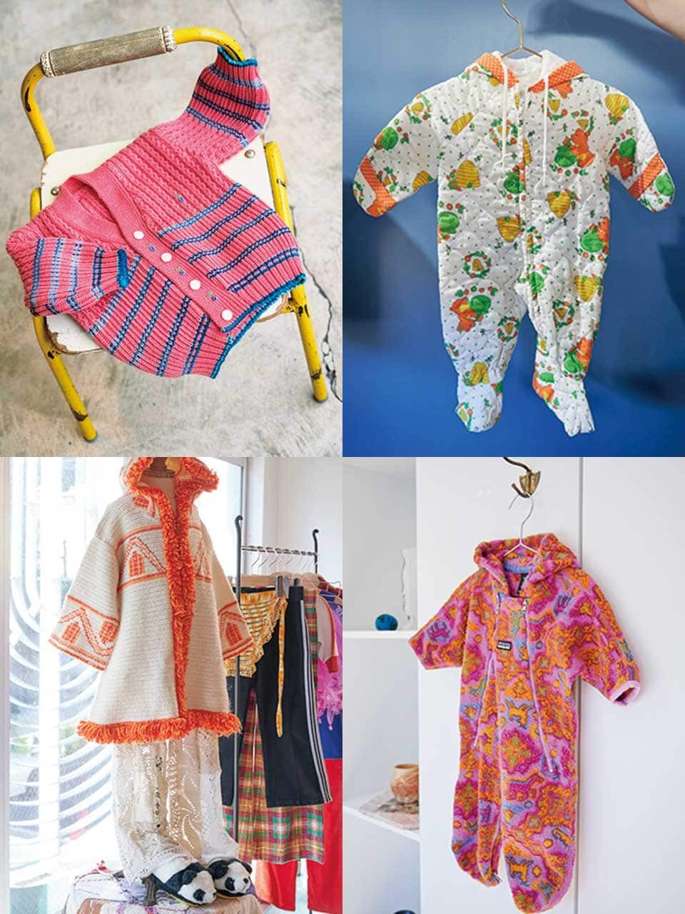 古着のお店をナビゲート。キッズも豊富なんです♡