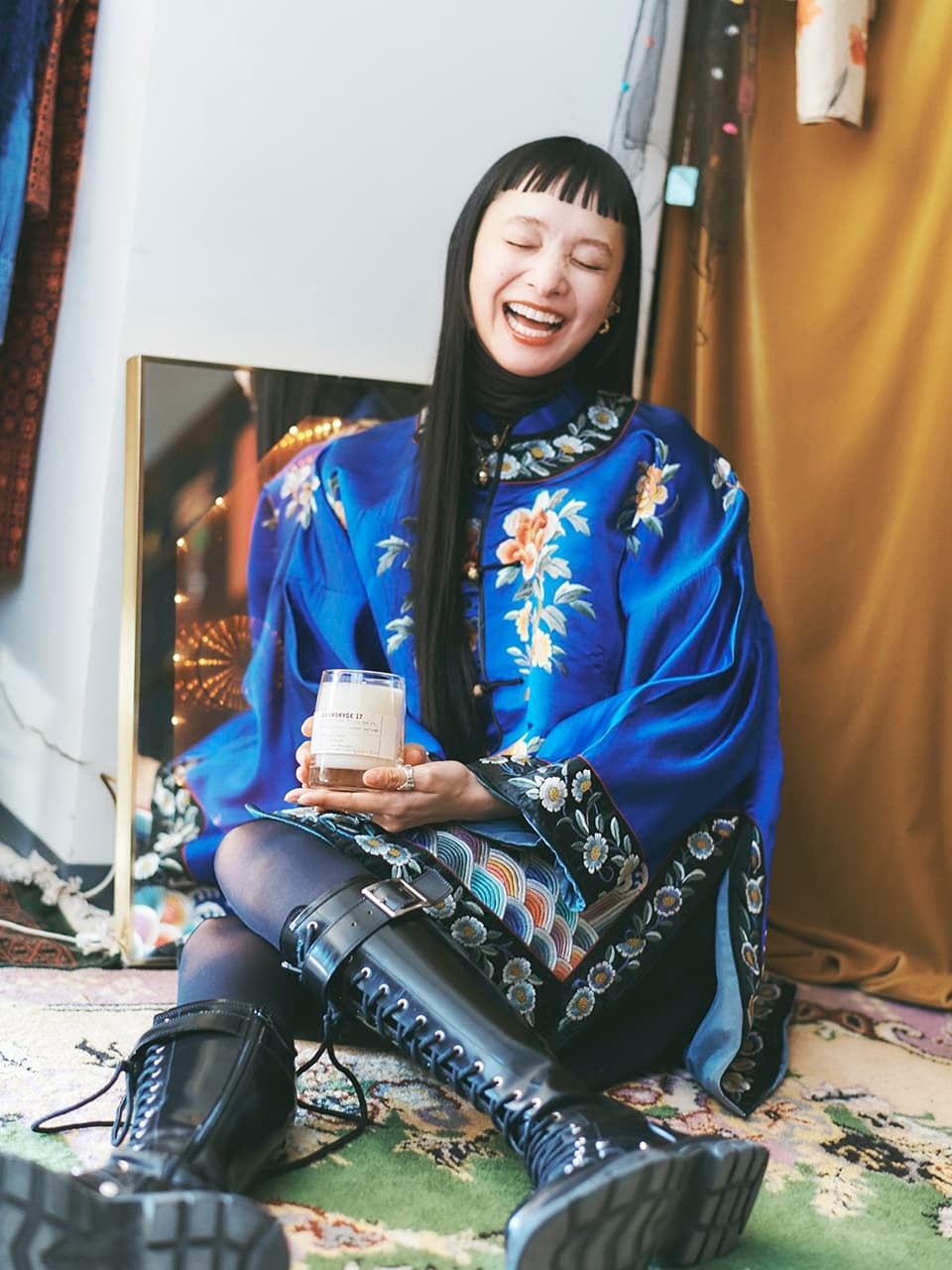 萬波ユカ ル ラボ 香水 フレグランス キャンドル - Slide:3