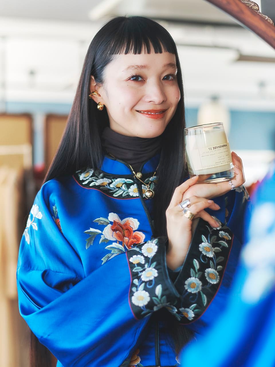 萬波ユカ ル ラボ 香水 フレグランス キャンドル - Slide:1