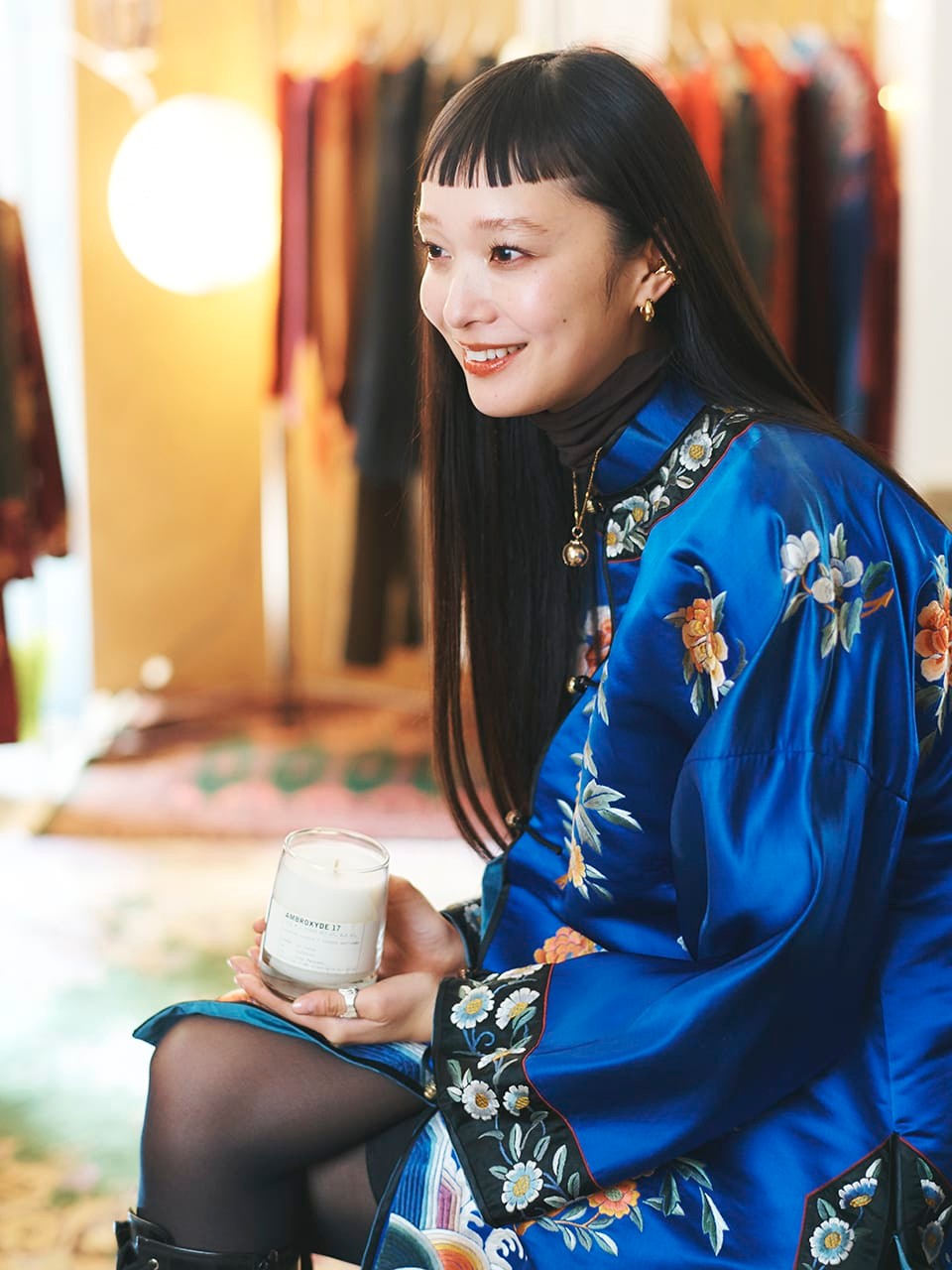 萬波ユカ ル ラボ 香水 フレグランス キャンドル - Slide:2