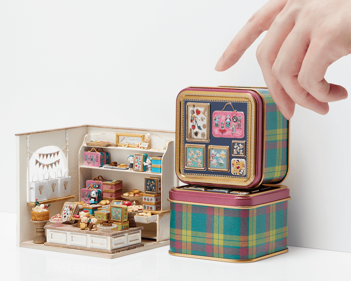 伊勢丹新宿店90周年を祝うミニミニお菓子缶が限定販売 | 【GINZA】東京