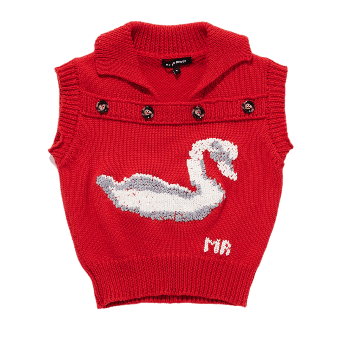 ニットベスト¥110,000(メリル ロッゲ|プレッドPR)03-5428-6484