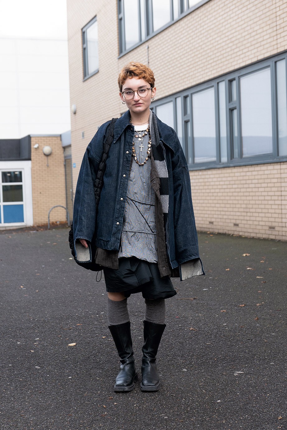 厚着に見えないレイヤードスタイル。LONDONスナップvol.2