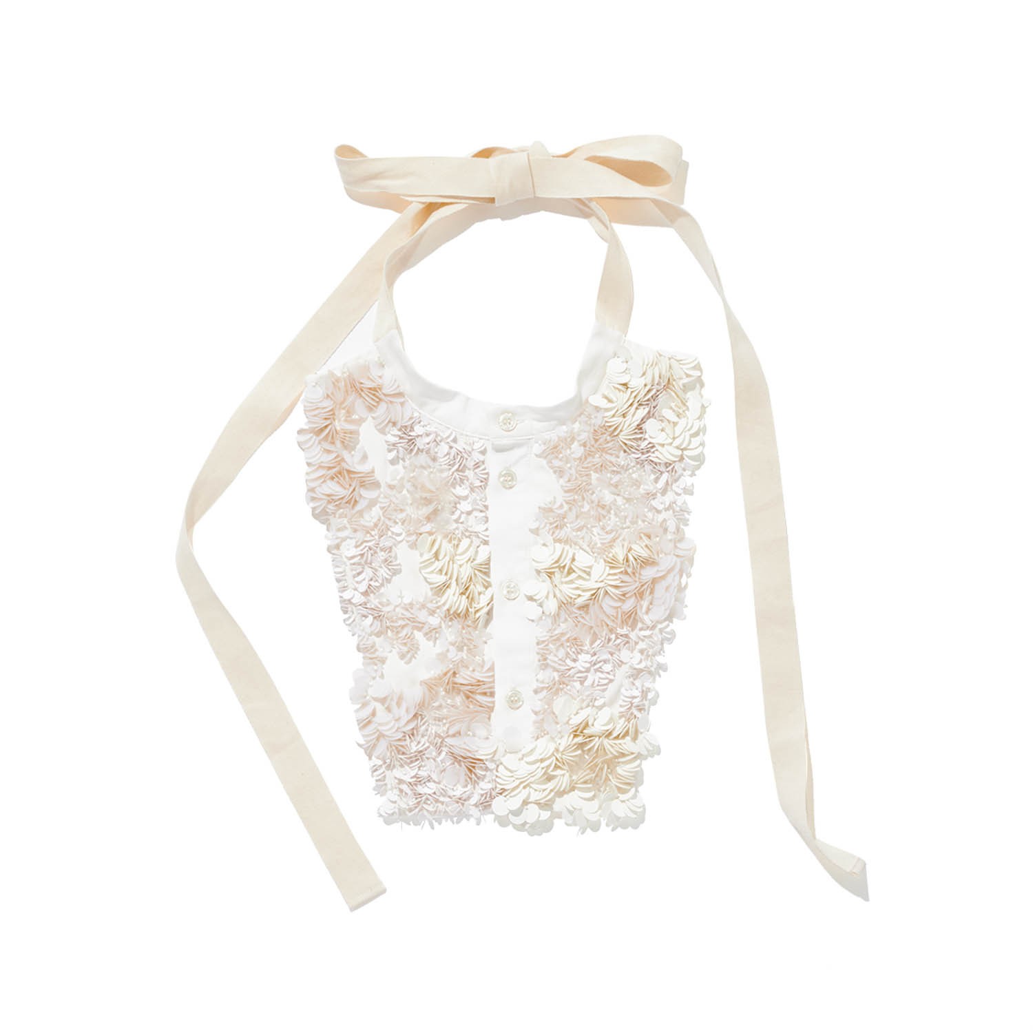 〈プラン シー〉の白いスパンコールが満開 - Slide:2