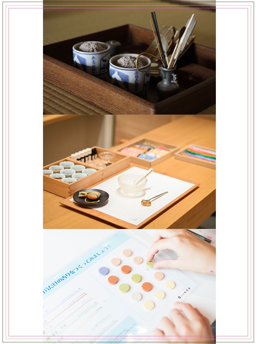 香り博　鳩居堂　松栄堂　日本香堂