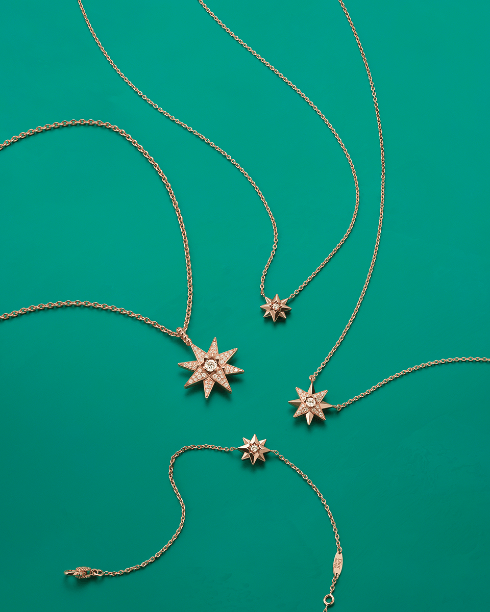 ディオール〉の冒険心が込められたスターモチーフジュエリー | 【GINZA