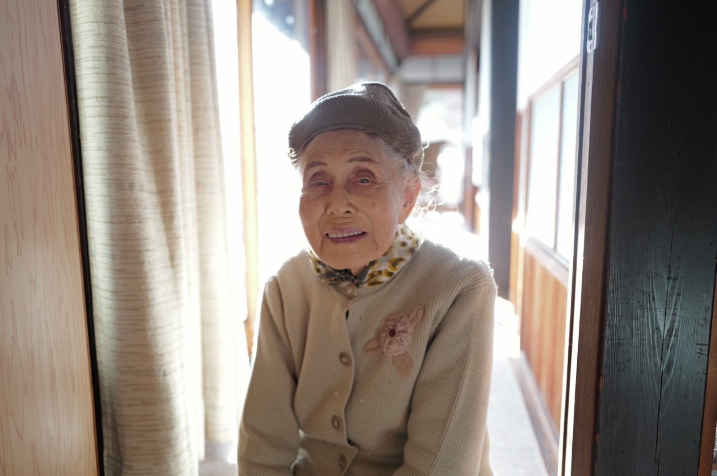 「普段はカメラを向けると嫌がられるのですが、この一枚はタイミングよく目線がきていますね」