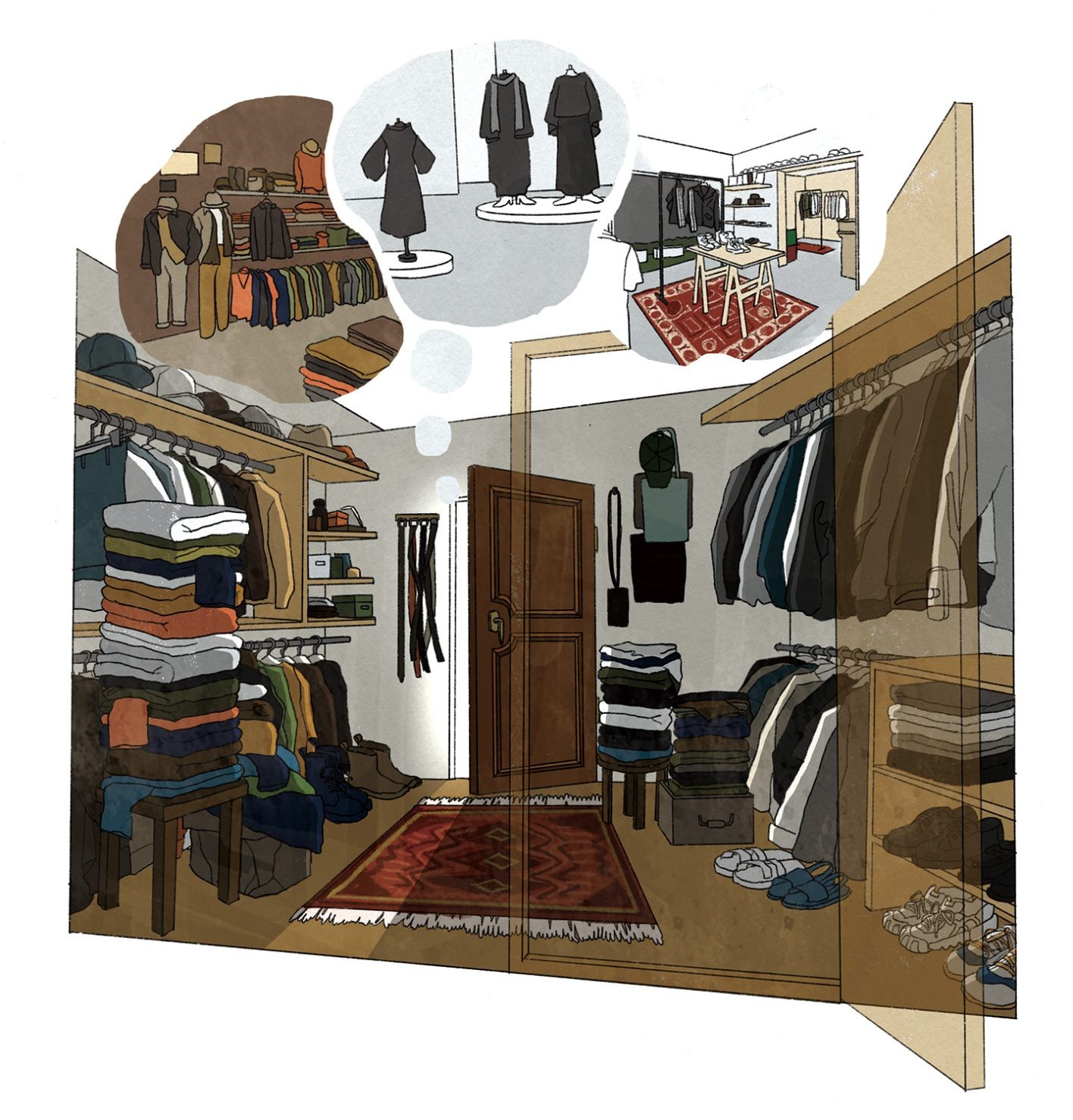 好井まさおの“妄想クローゼット”