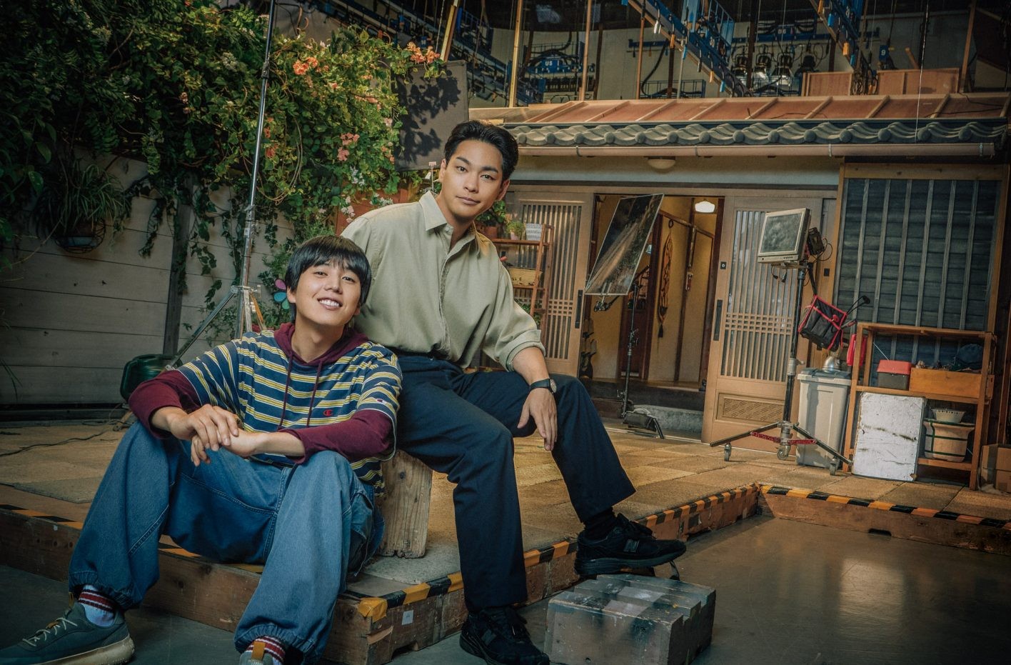 柳楽優弥 × 坂東龍汰　ドラマ『ライオンの隠れ家』