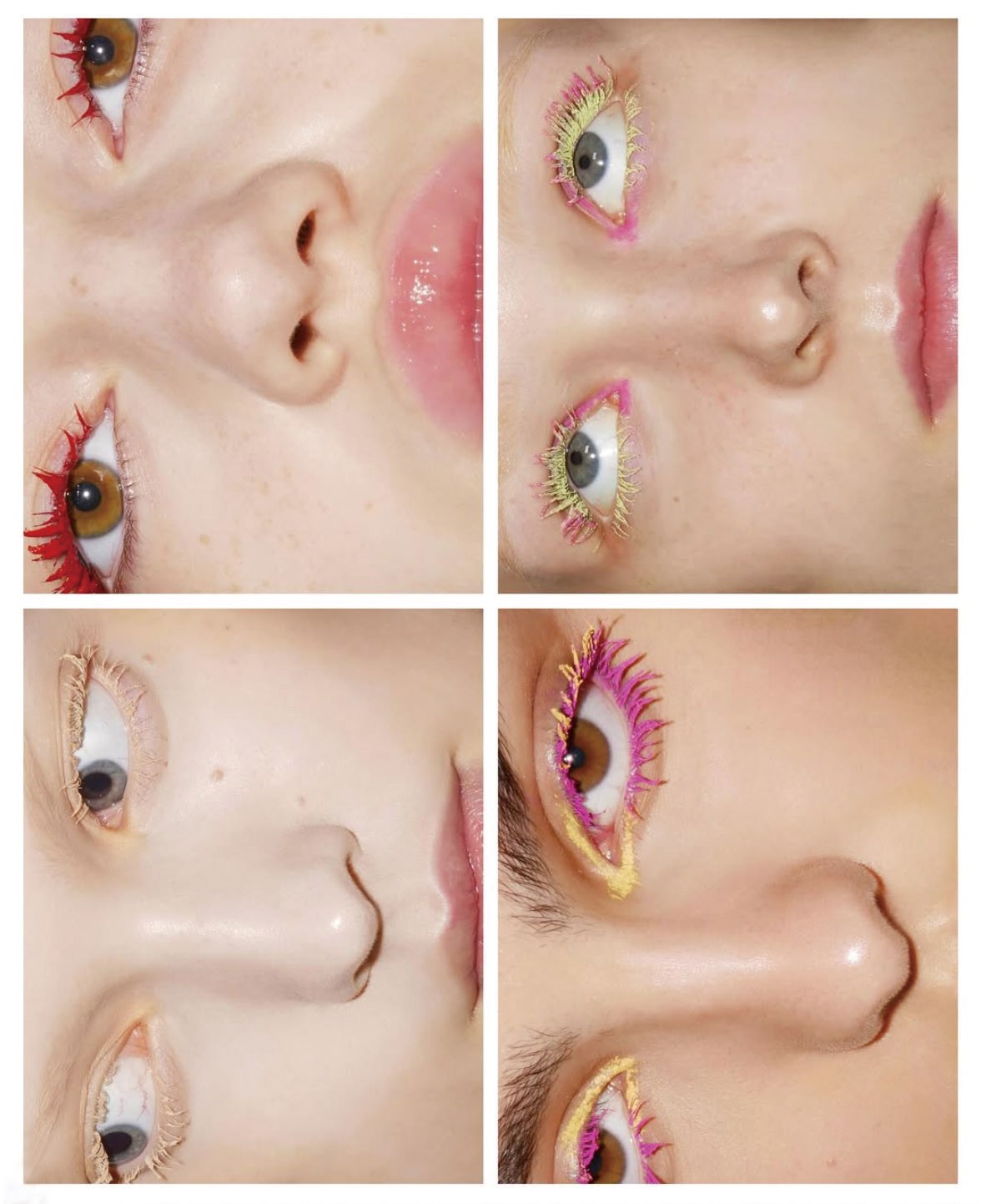 たばたばの色睫毛が 今またおしゃれ