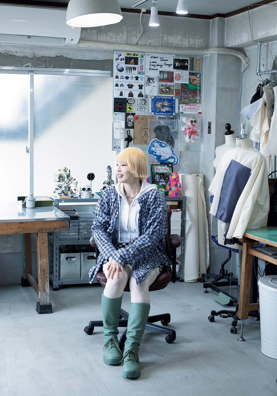 AMNI デザイナー・風花のワークスペース