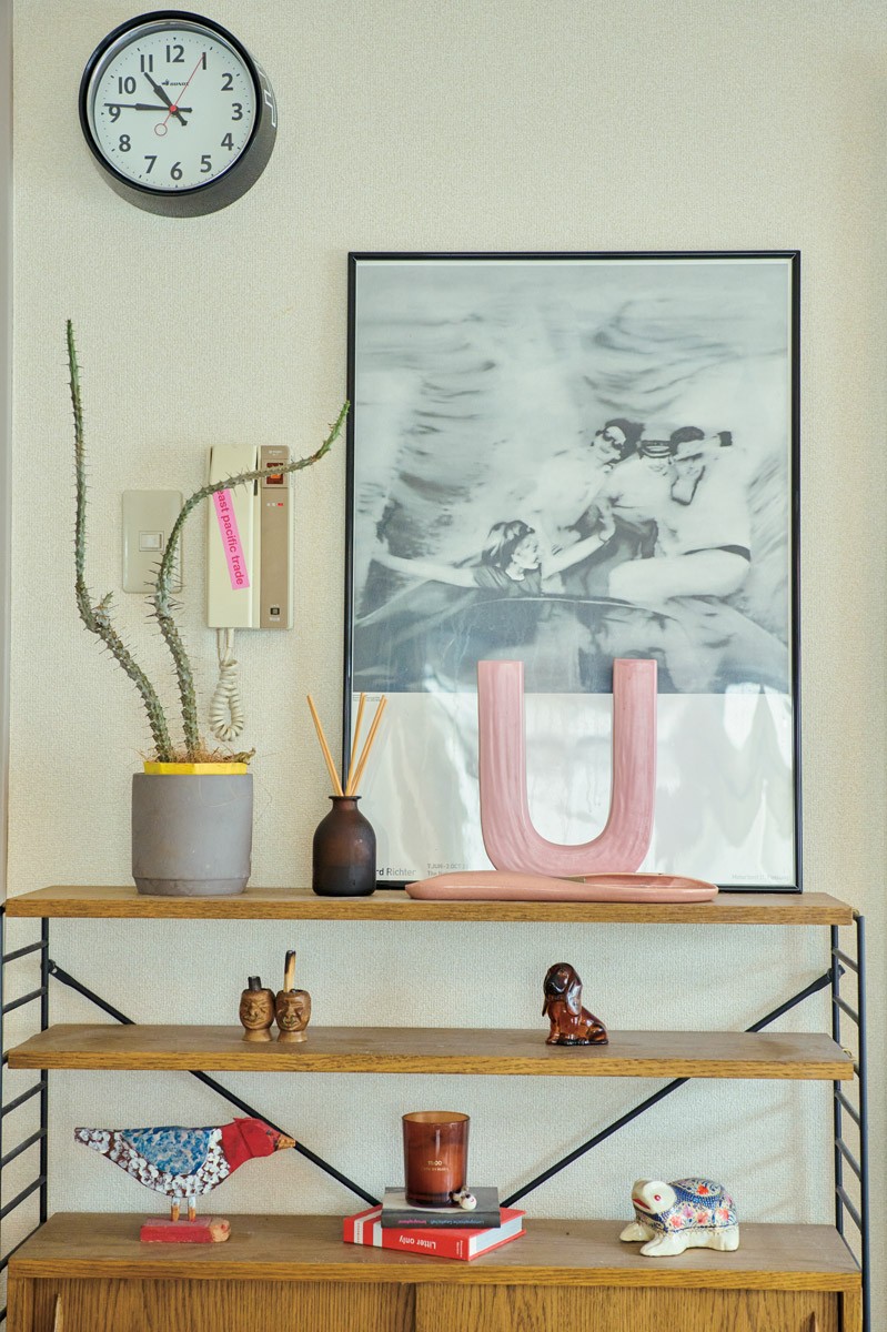 アトリエと住まいを兼ねて自然体で創作できる暮らし。アーティスト・YUUKIのお部屋 - Slide:4