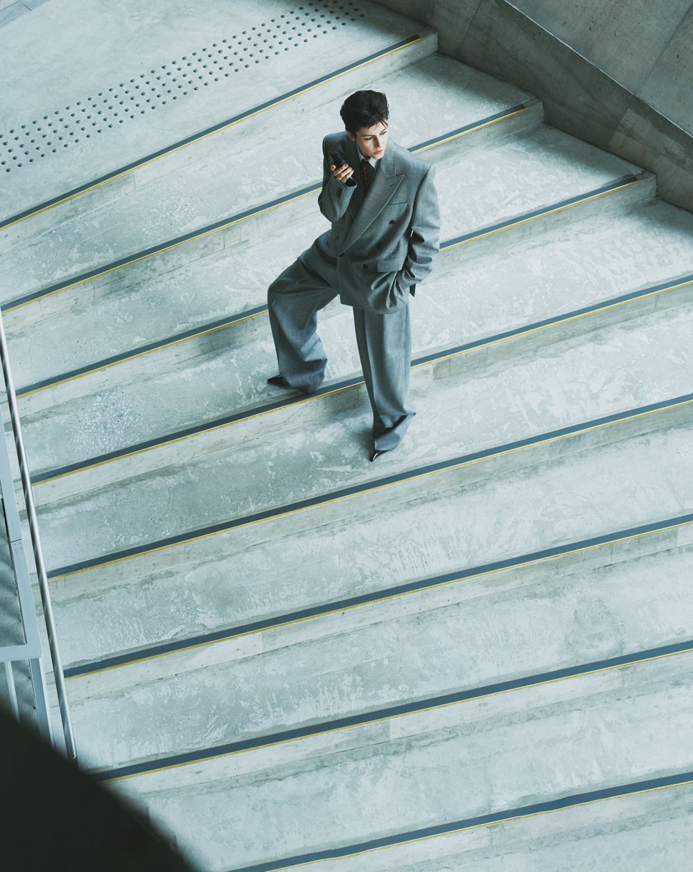 銀座を駆けるジャケット