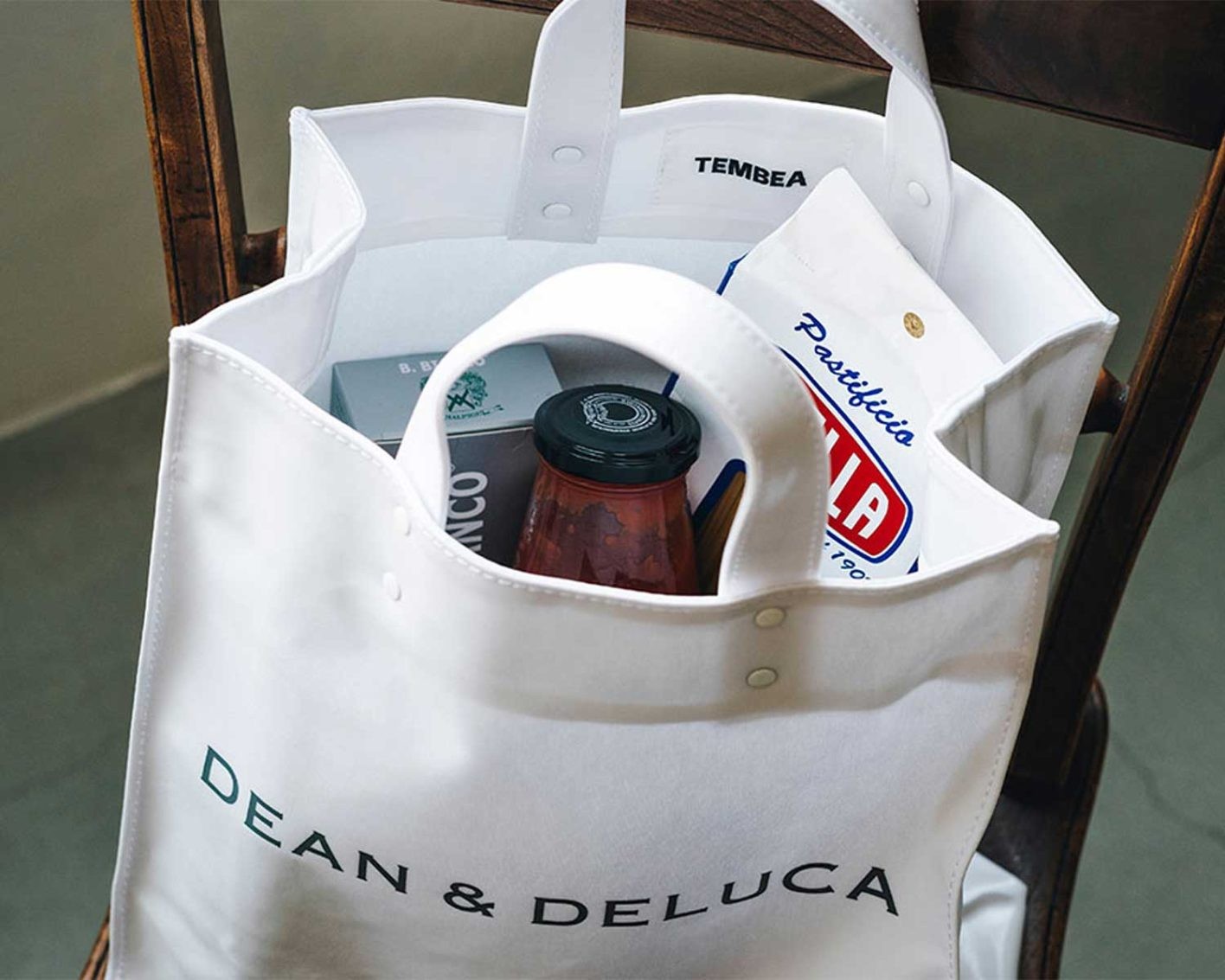 〈テンベア〉　「ディーン&amp;デルーカ」　初コラボ