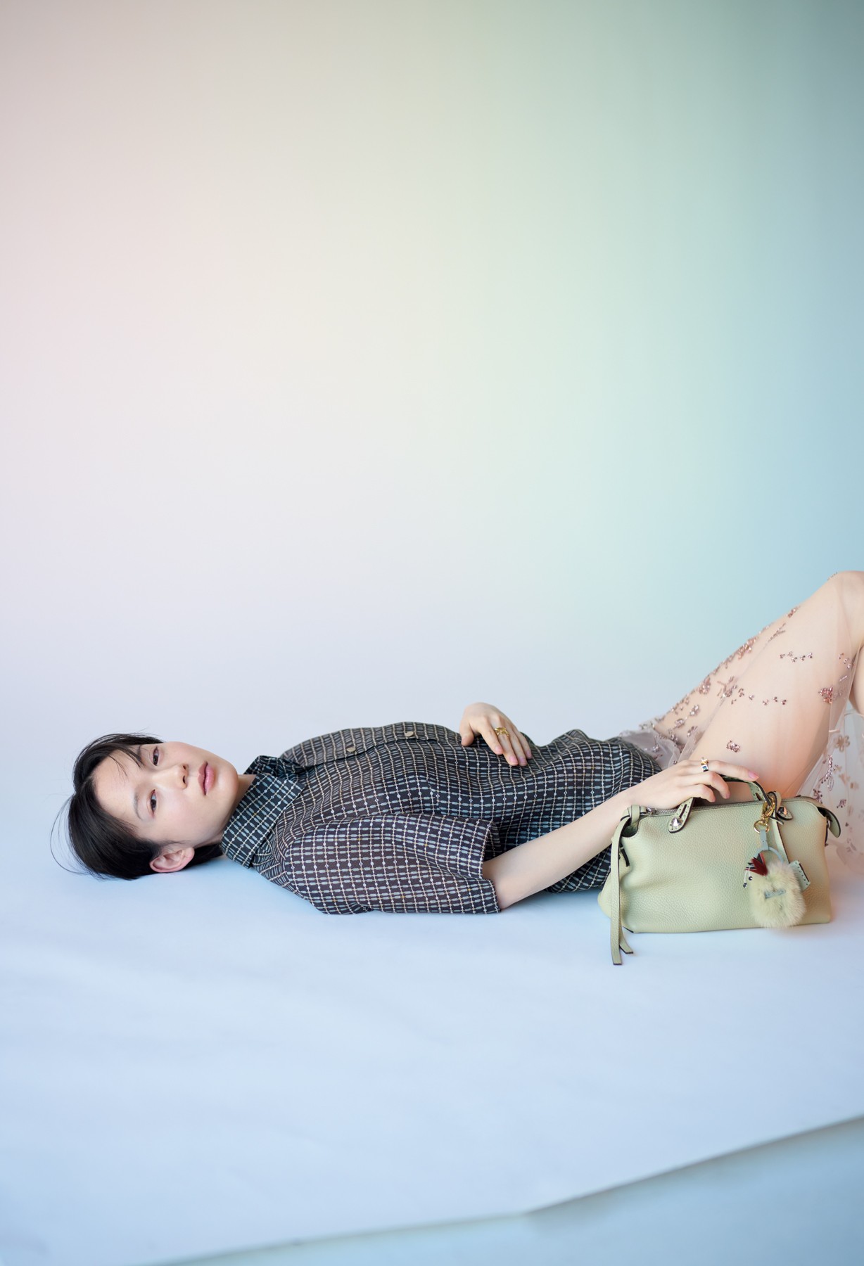 穂志もえか in〈フェンディ〉