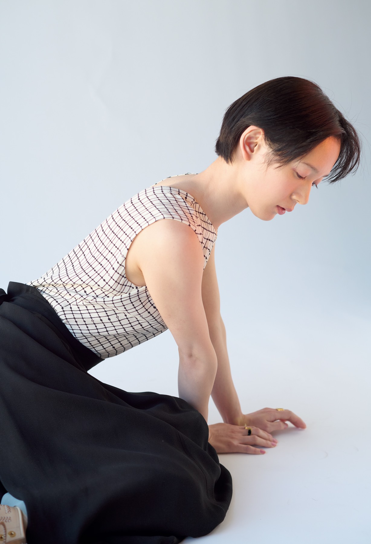 穂志もえか in〈フェンディ〉