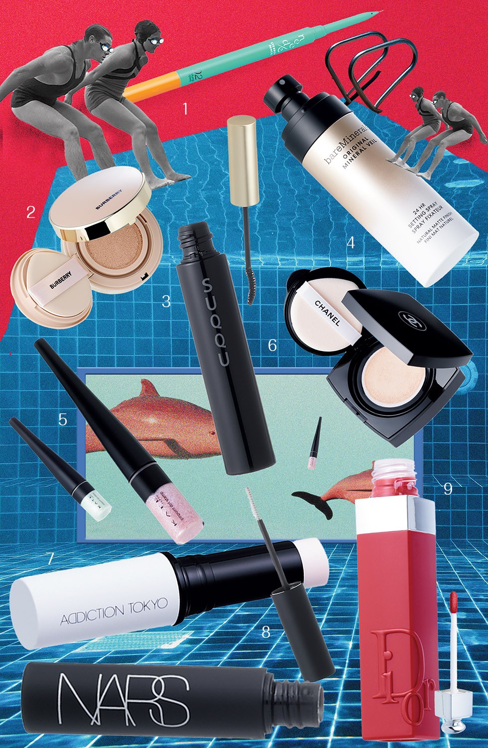 “落ちないコスメ”にフルチェンジ！