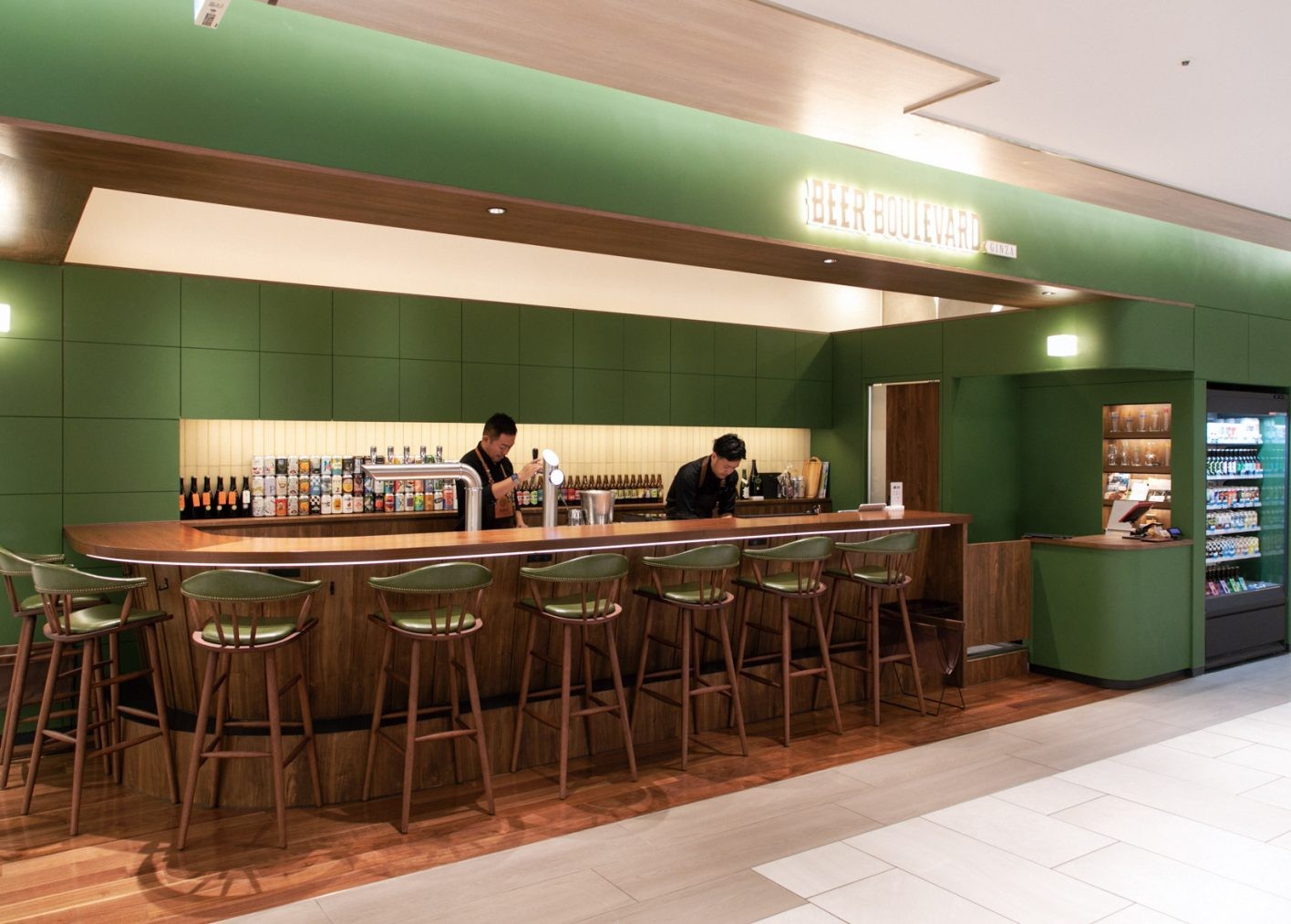 「BEER BOULEVARD GINZA」3種の注ぎ方で美味なる生ビールを提供