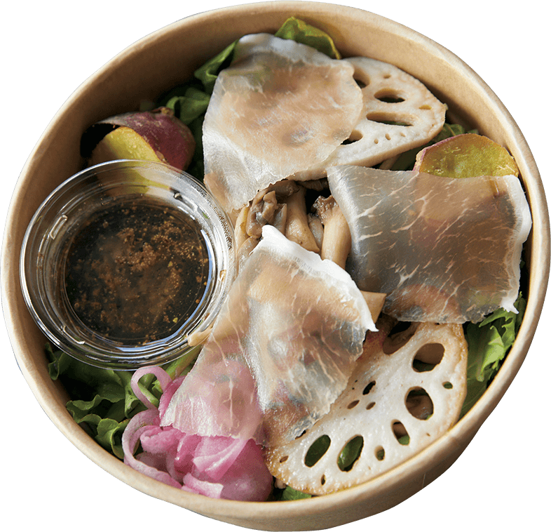 木村喜商店のきのこと根菜と生ハムのサラダ - Slide:4