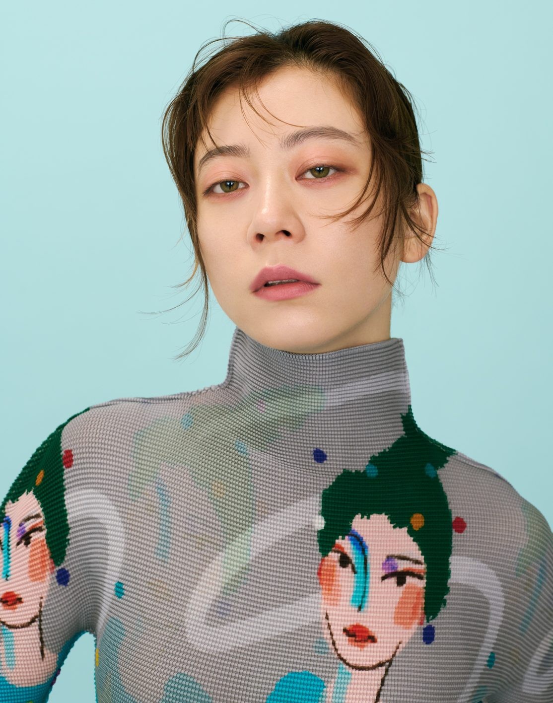 SUMIREが着る〈me ISSEY MIYAKE〉 - Slide:2