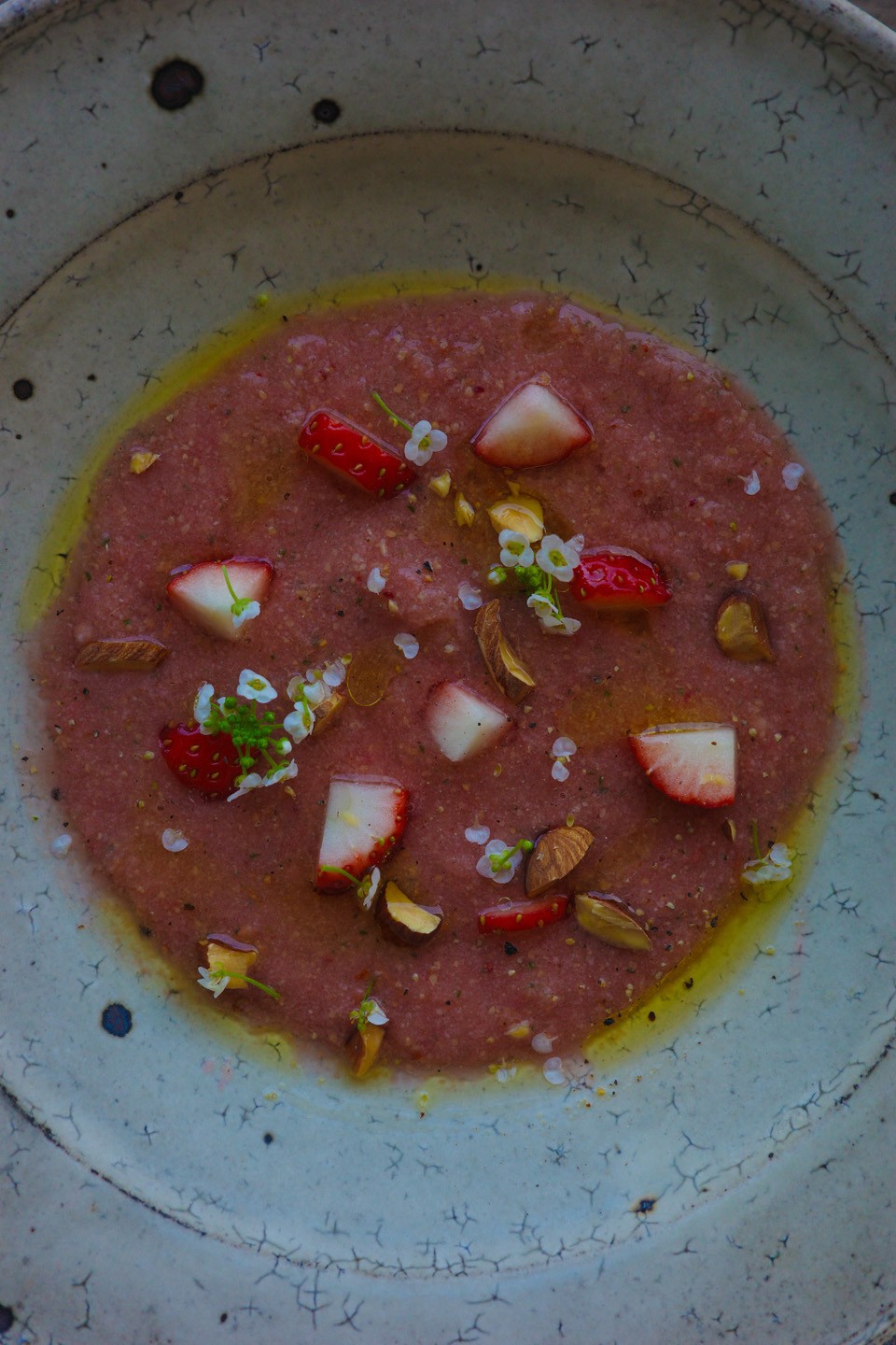 いちごのガスパチョ