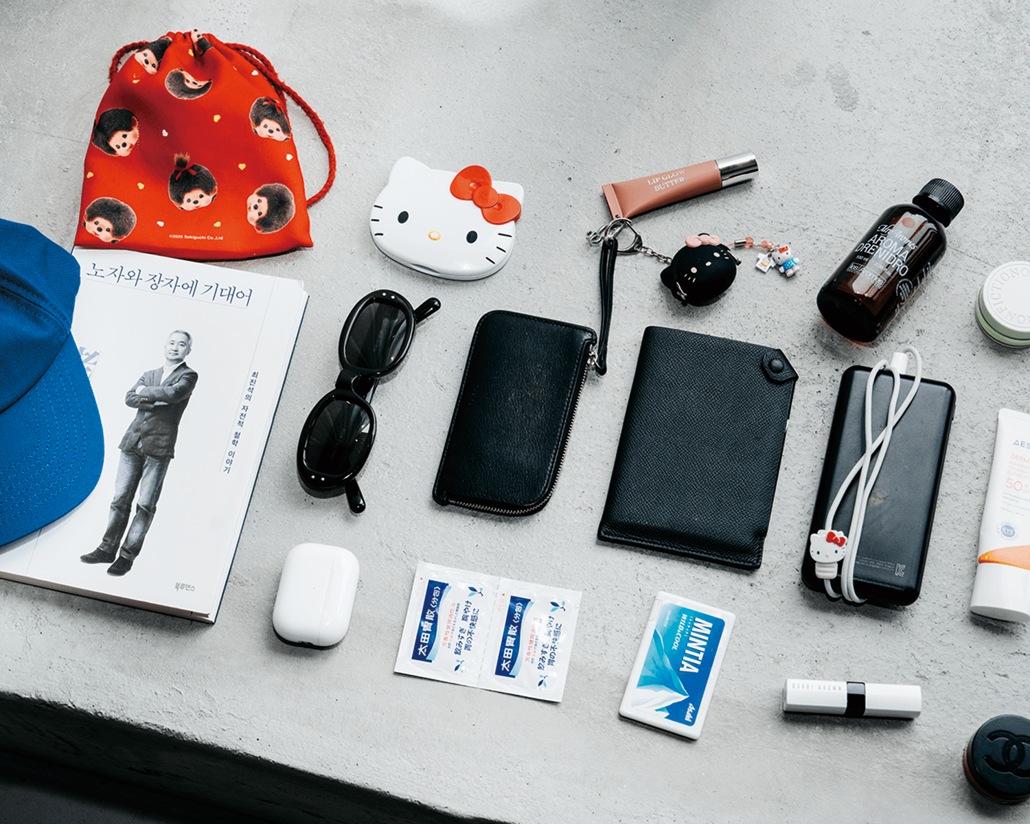 〈AMOMENTO〉デザイナー、イ・ミギョンのバッグの中身