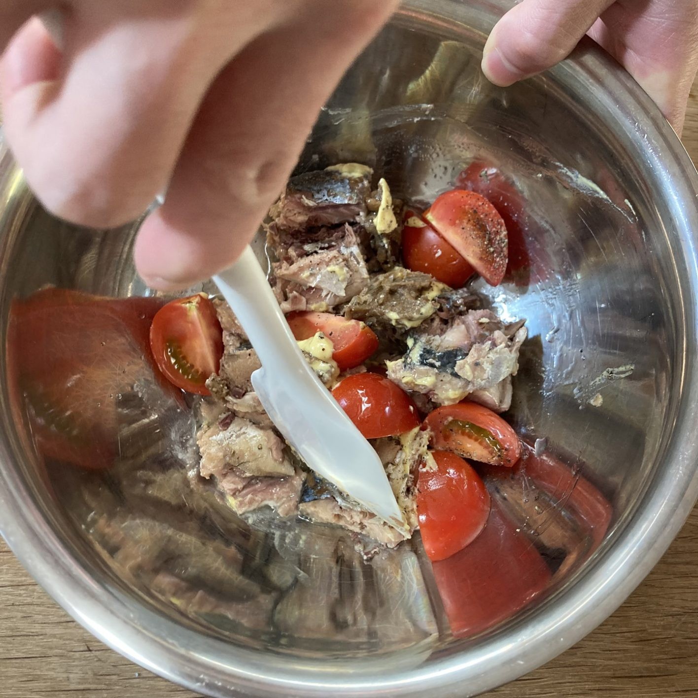 サバとトマトとパン - Slide:7