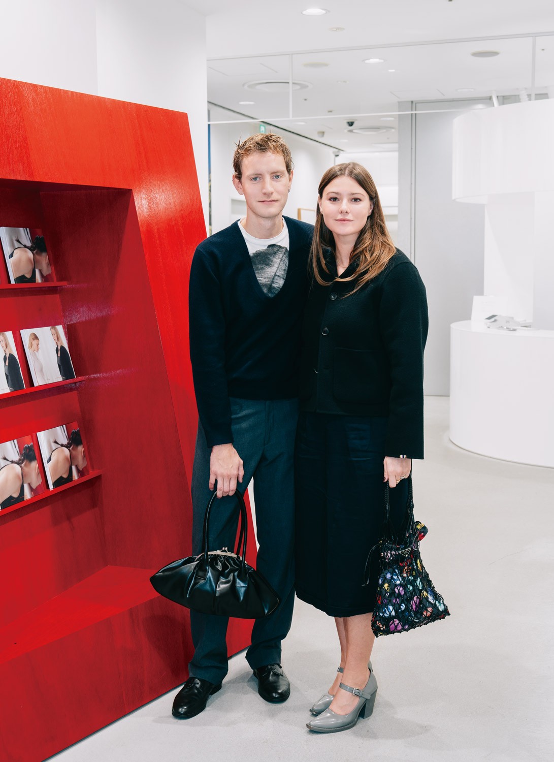 左 ジュールスさん、右 ヴァレンティーナさん　