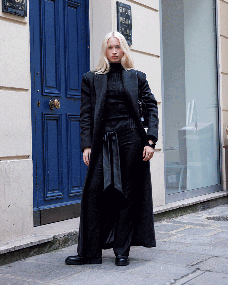 冬のパリでスナップ！古着好きが多数