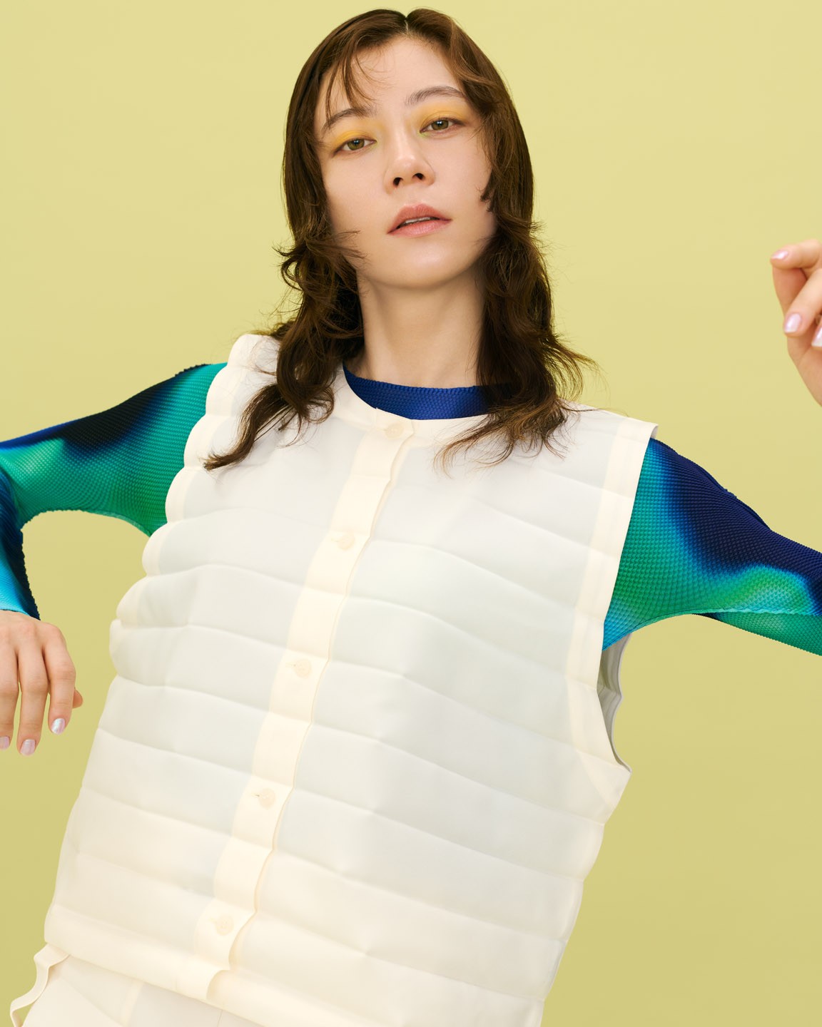 SUMIREが着るme ISSEY MIYAKE