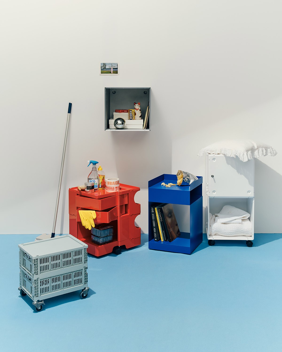 家具にも収納にもなる優れもの。マルチタスクに使えるワゴン4選