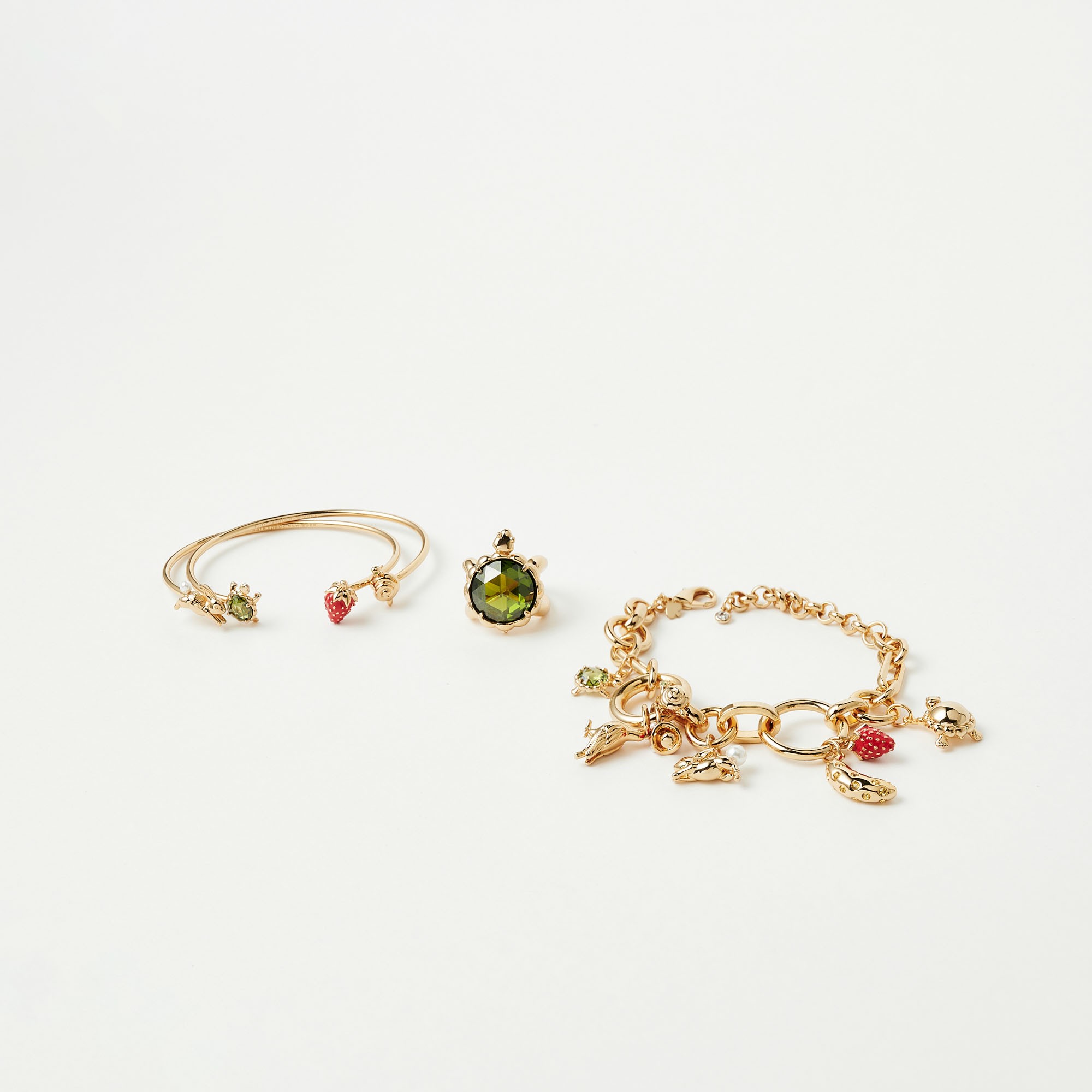 亀、うさぎ、鳥、野いちごも！〈ケイト・スペード ニューヨーク〉のアクセサリー